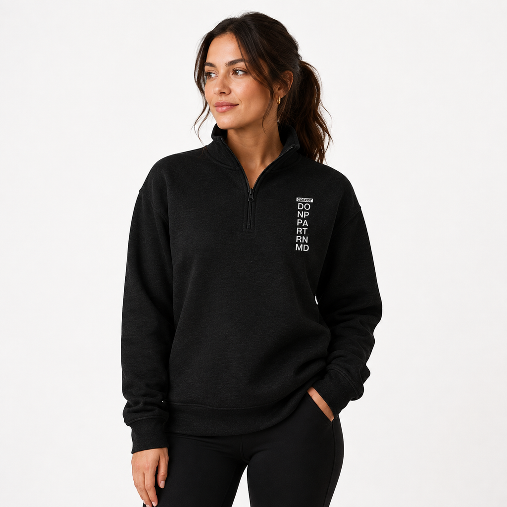 COEXIST TOGETHER FLEECE PULLOVER